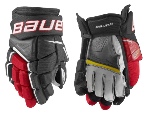 Bauer Supreme Ultrasonic Junior Hockey Gloves - Image 2