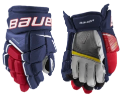 Bauer Supreme Ultrasonic Junior Hockey Gloves -Hockey Gear Shop 1058650 NVR