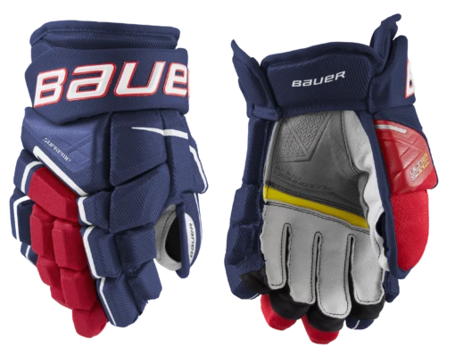 Bauer Supreme Ultrasonic Junior Hockey Gloves - Image 4