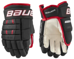 Bauer Pro Series Junior Hockey Gloves -Hockey Gear Shop 1058651 BKR