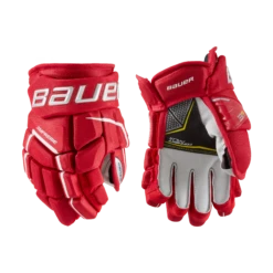 Bauer Supreme 3S Junior Hockey Gloves 10 Bauer Supreme 3S Junior Hockey Gloves -Hockey Gear Shop 1058652 RED 1