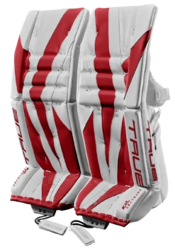 True Hockey True Catalyst 7X3 Senior Goalie Pads -Hockey Gear Shop 2023 Hockey Catalyst GoaliePads 7X3 WhiteRed