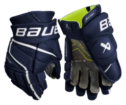 Bauer Vapor 3X Pro Junior Hockey Gloves -Hockey Gear Shop 3XPRO JR PALM NAV1