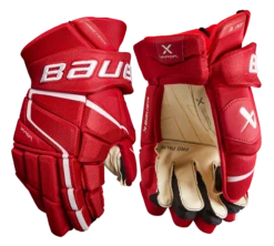 Bauer Vapor 3X Pro Senior Hockey Gloves 11 Bauer Vapor 3X Pro Senior Hockey Gloves -Hockey Gear Shop 3XPRO SR FRONT RED2