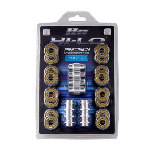 Bauer Roller S19 HI-LO ABEC 9 608 Bearings