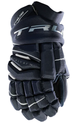 True Hockey True Catalyst 7X Junior Hockey Gloves -Hockey Gear Shop CT7xGlove Navy