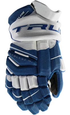 True Hockey True Catalyst 7X Junior Hockey Gloves -Hockey Gear Shop CT7xGlove Royal White