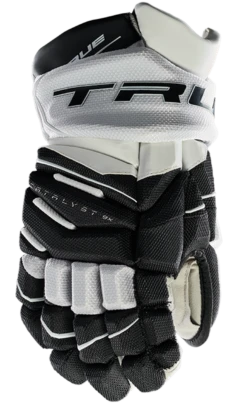 True Hockey True Catalyst 9X Senior Hockey Gloves -Hockey Gear Shop CT9xGlove Black White e9376a38 dc14 4003 8a46 9813f241e4b0