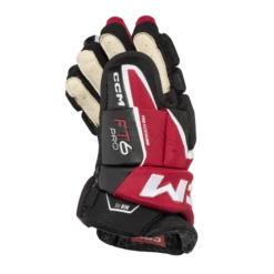 CCM JetSpeed FT6 Pro Junior Hockey Gloves -Hockey Gear Shop HGFT6PRO BKRW 02
