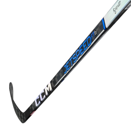 CCM JetSpeed FT6 Pro Junior Hockey Stick (Blue) - Image 4