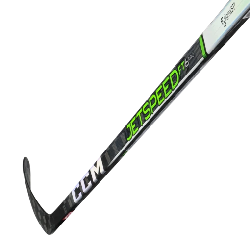 CCM JetSpeed FT6 Pro Intermediate Hockey Stick (Green) - Image 4