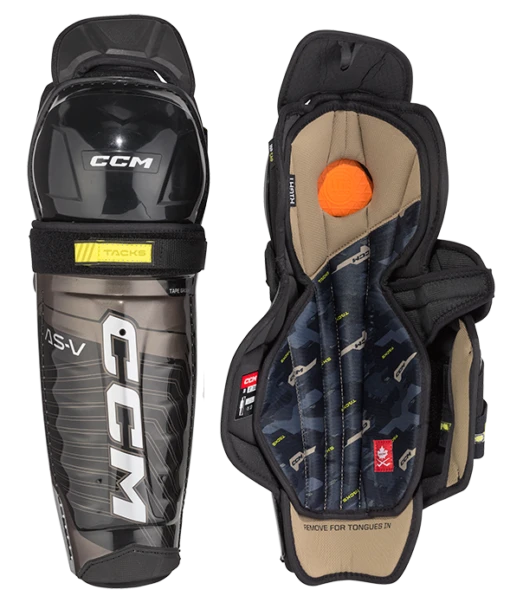 CCM Tacks AS-V Senior Shin Guards