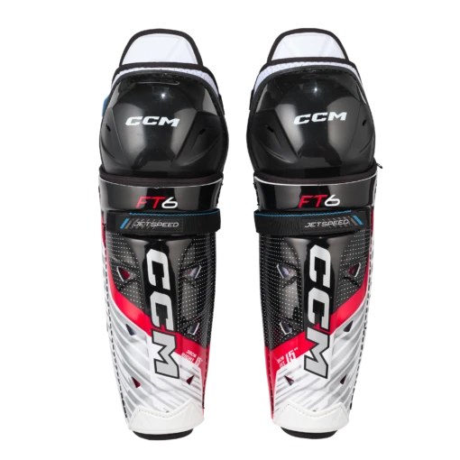 CCM JetSpeed FT6 Junior Shin Guards - Image 2