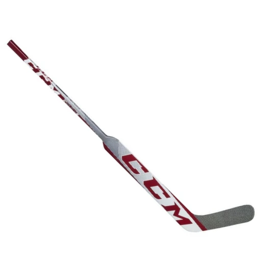 CCM EFLEX5 Pro Intermediate Goalie Stick (White/Red) - Image 2