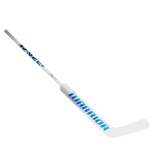 Warrior Ritual V2 E+ Senior Goalie Stick (White/Royal)