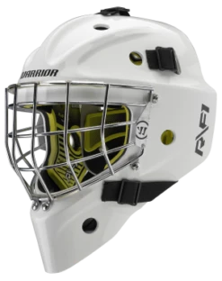 Warrior RF1 Junior Goalie Mask -Hockey Gear Shop rf1jm0wh war 01 i