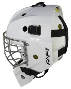 Warrior RF1 Junior Goalie Mask -Hockey Gear Shop rf1jm0wh war 03 i