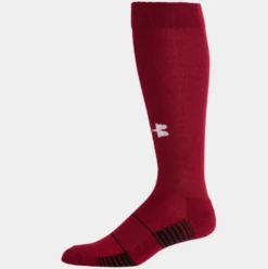 Under Armour Team Over-The-Calf Senior Socks -Hockey Gear Shop under armour team over the calf cardinal socks 1